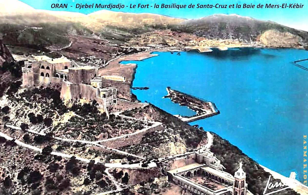 Oran - Djebel Murdjadjo- Fort - Santa-Cruz et Baie Mers-e-Kebir.jpg